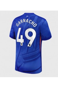 Chelsea Alejandro Garnacho #49 Jalkapallovaatteet Kotipaita 2025-26 Lyhythihainen